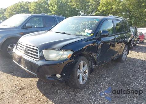 2008 Toyota Highlander Sport z USA, uszkodzony, nr VIN JTEES43AX82096470